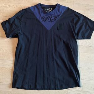 Raf Simons X Fred Perry Embroidered Logo Tee
